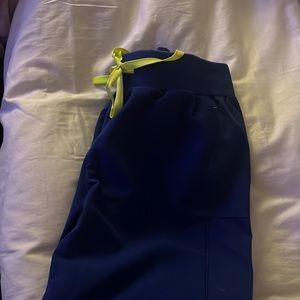 Electric blue figs bottoms